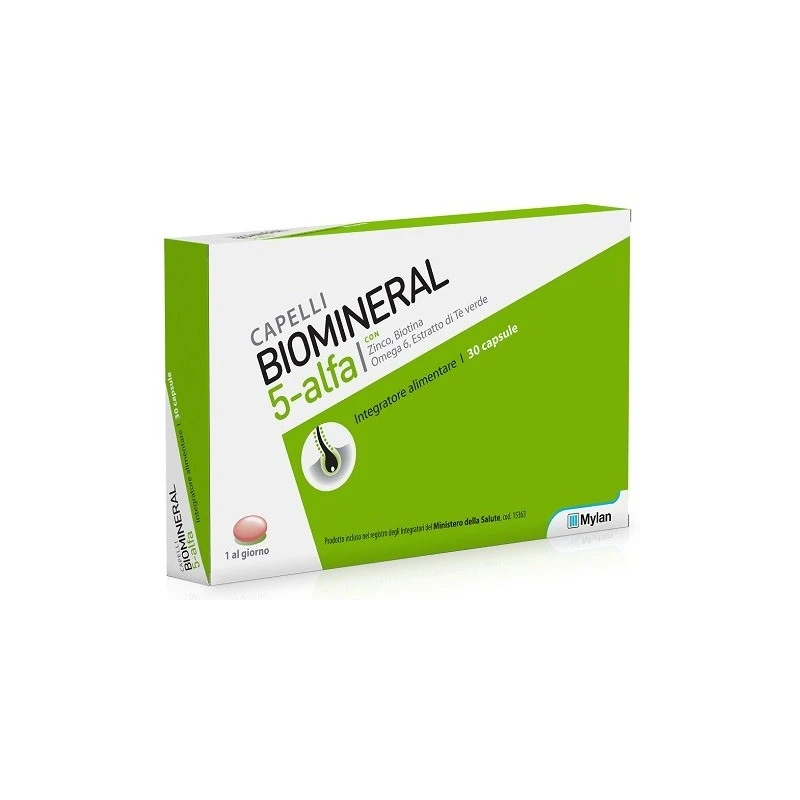 MEDA PHARMA SPA Biomineral 5 Alfa 30 Capsule 1 MEDA PHARMA SPA Biomineral 5 Alfa 30 Capsule