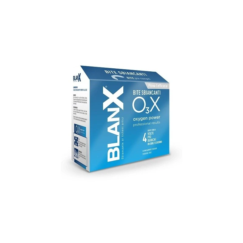 COSWELL SpA BLANX O3X BITE SBIANCANTI 10PZ 1 COSWELL SpA BLANX O3X BITE SBIANCANTI 10PZ