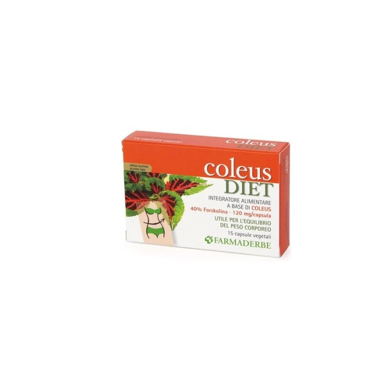 FARMADERBE Srl COLEUS DIET 15CPS 1 FARMADERBE Srl COLEUS DIET 15CPS