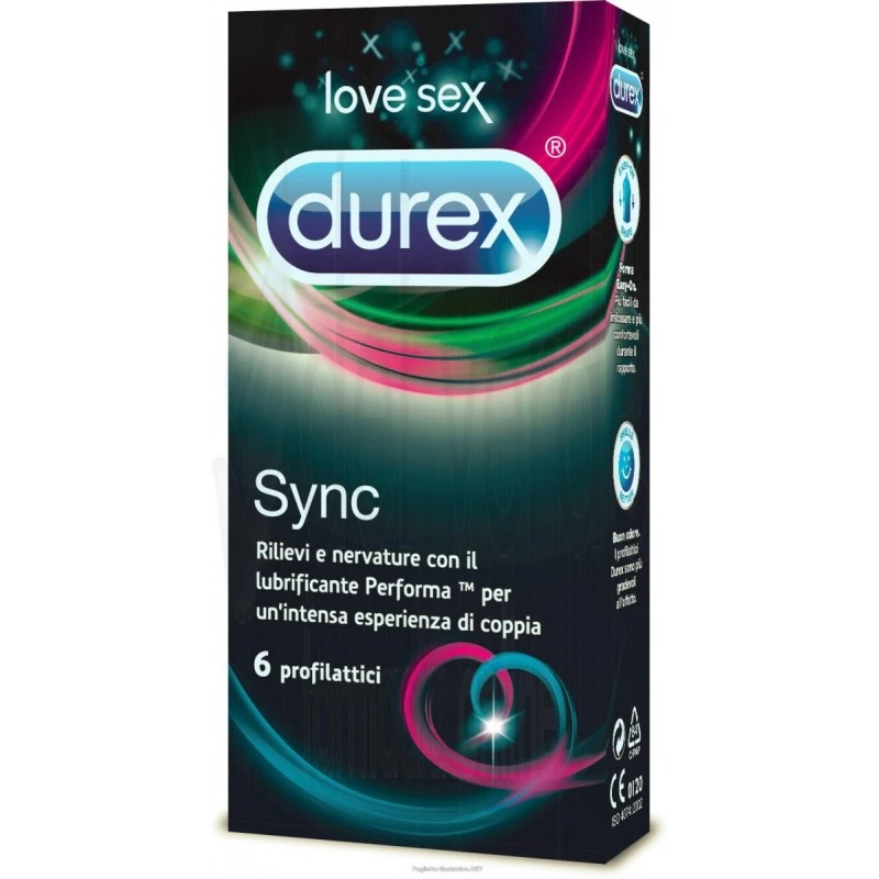 DUREX SYNC 12 PEZZI 1 DUREX SYNC 12 PEZZI