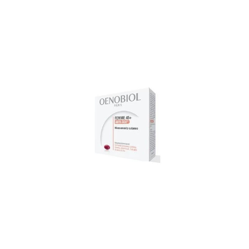 OENOBIOL FEMME45+ANTIAGE 30CPS 1 OENOBIOL FEMME45+ANTIAGE 30CPS