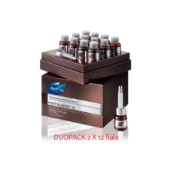 Phyto Phytologist 15 Fiale Trattamento Anti-Caduta Globale Duo 2x12 24 Fiale Da 3.5ml