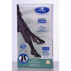 Sauber Linea Uomo Calza Anatomica Filato Cotone Sulla Pelle 140 Denari Taglia G Colore Nero