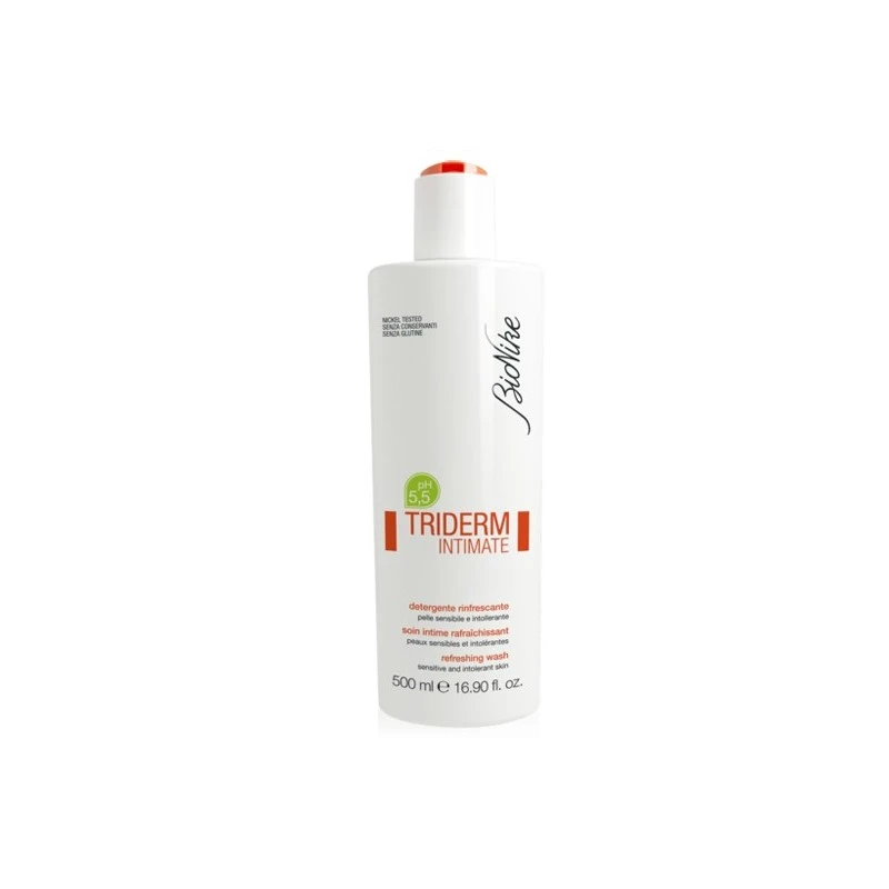 BioNike Triderm Intimate Detergente Rinfrescante A PH 5.5 500ml 1 BioNike Triderm Intimate Detergente Rinfrescante A PH 5.5 500ml