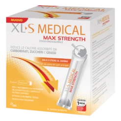 PERRIGO ITALIA Srl XLS Medical Max Strength 60 Stick Bustine Orosolubili Integratore Linea Controllo Del Peso